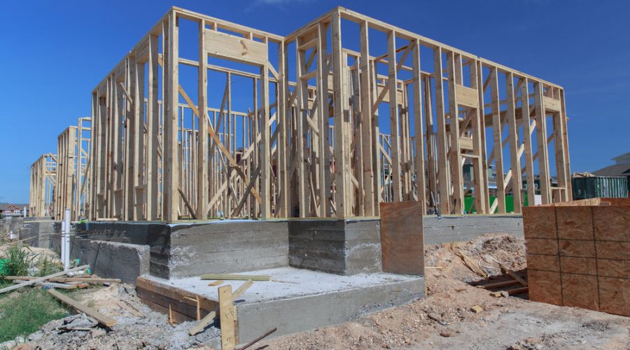 A home under construction in Austin, TX. Has excessive growth in Austin impacted local real estate?