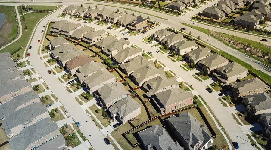 Suburban neighborhood